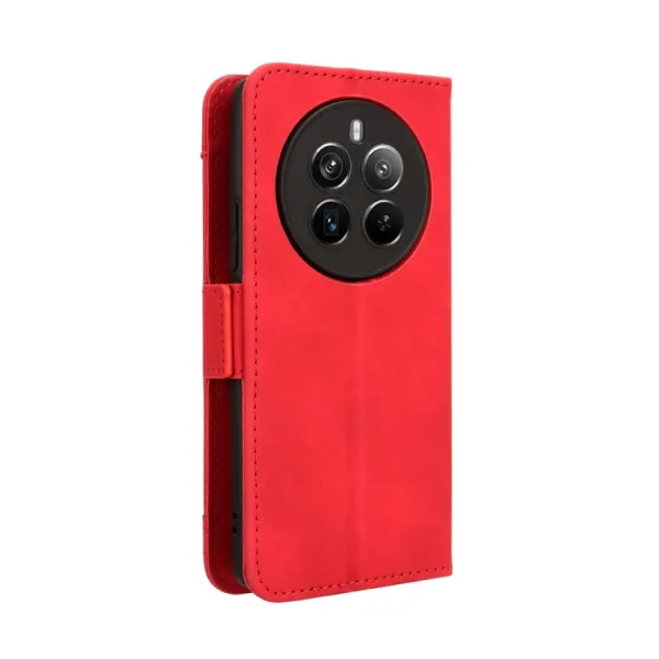 SLOT Peňaženkový obal pre Realme 12 Pro 5G / 12 Pro+ 5G červený