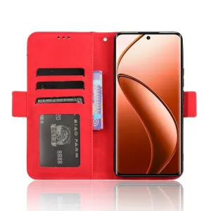 SLOT Peňaženkový obal pre Realme 12 Pro 5G / 12 Pro+ 5G červený