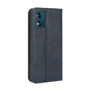 BUSINESS Peňaženkový kryt pre Motorola Moto E13 modrý