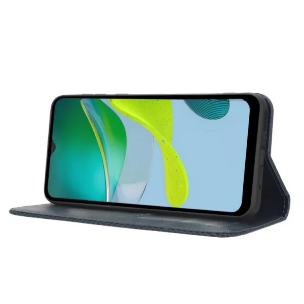 BUSINESS Peňaženkový kryt pre Motorola Moto E13 modrý