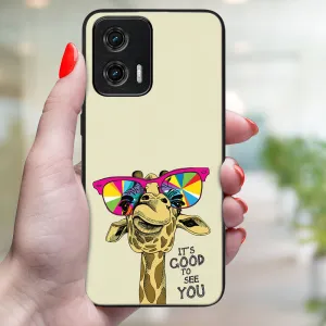 MY ART Ochranný kryt pre Motorola Moto G73 5G GIRAFFE (180)