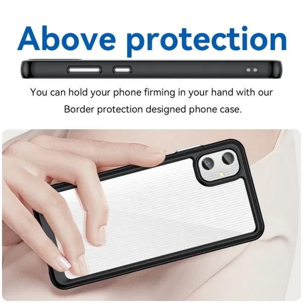 CRYSTAL Ochranný kryt pre Samsung Galaxy A05 čierny