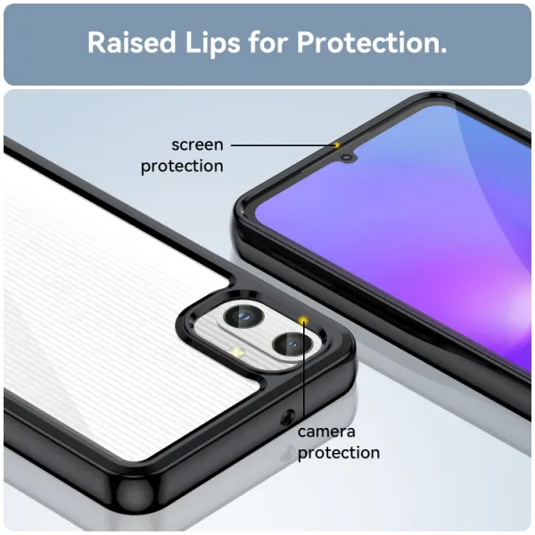 CRYSTAL Ochranný kryt pre Samsung Galaxy A05 čierny