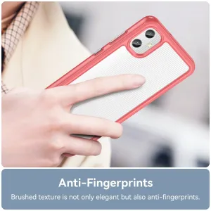 CRYSTAL Ochranný kryt pre Samsung Galaxy A05 červený