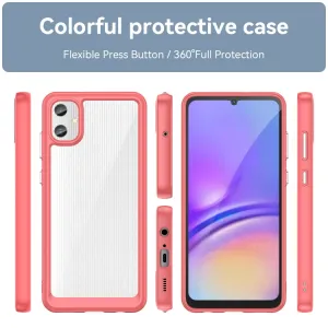CRYSTAL Ochranný kryt pre Samsung Galaxy A05 červený