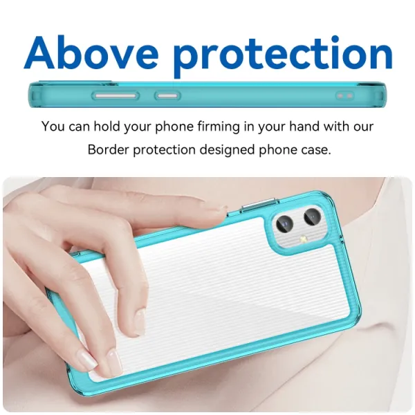 CRYSTAL Ochranný kryt pre Samsung Galaxy A05 modrý