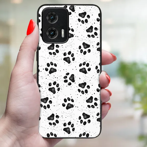 MY ART Ochranný kryt pre Motorola Moto G73 5G PAWS (185)
