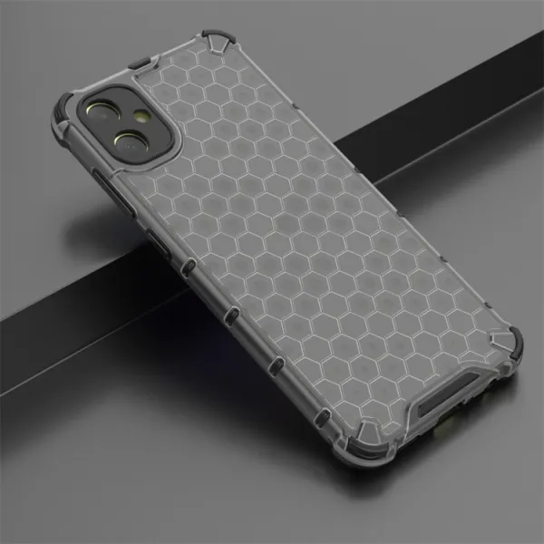 HONEYCOMB Ochranný kryt Samsung Galaxy A05 šedý
