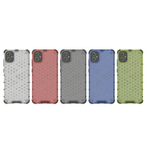HONEYCOMB Ochranný kryt Samsung Galaxy A05 šedý