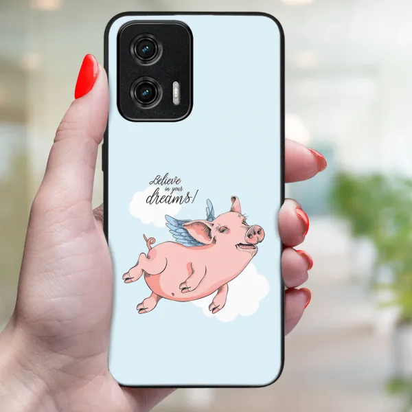 MY ART Ochranný kryt pre Motorola Moto G73 5G PIG (186)