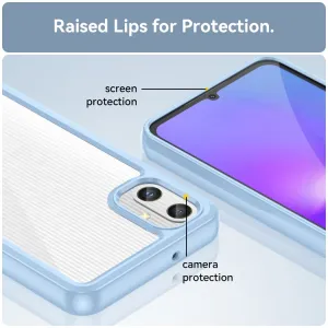CRYSTAL Ochranný kryt pre Samsung Galaxy A05 tyrkysový
