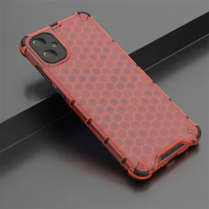 HONEYCOMB Ochranný kryt Samsung Galaxy A05 červený