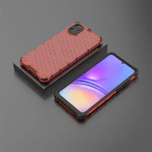 HONEYCOMB Ochranný kryt Samsung Galaxy A05 červený