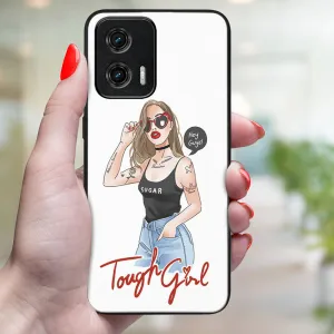 MY ART Ochranný kryt pre Motorola Moto G73 5G TOUGH GIRL (131)