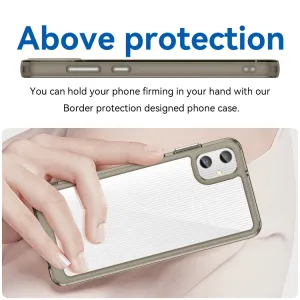 CRYSTAL Ochranný kryt pre Samsung Galaxy A05 šedý