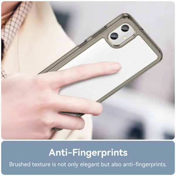 CRYSTAL Ochranný kryt pre Samsung Galaxy A05 šedý