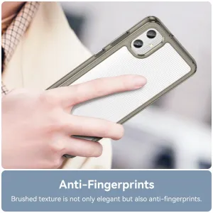 CRYSTAL Ochranný kryt pre Samsung Galaxy A05 šedý