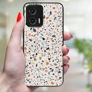 MY ART Ochranný kryt pre Motorola Moto G73 5G BEIGE TERRAZZO (162)