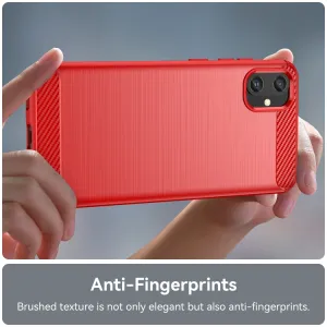 FLEXI TPU Ochranný kryt Samsung Galaxy A05 červený