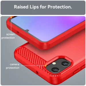FLEXI TPU Ochranný kryt Samsung Galaxy A05 červený