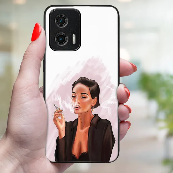 MY ART Ochranný kryt pre Motorola Moto G73 5G CIGARETTE (135)