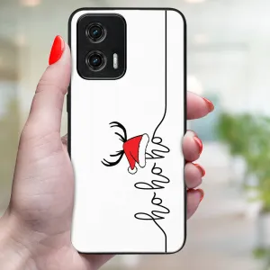 MY ART Kryt s vianočným dizajnom Motorola Moto G73 5G HOHOHO (073)