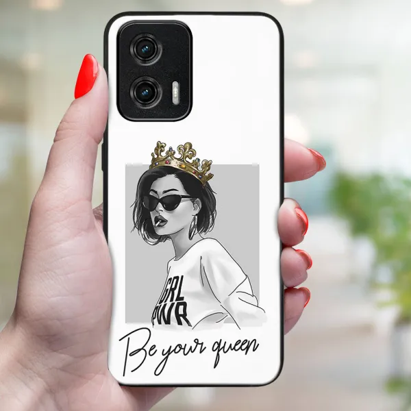 MY ART Ochranný kryt pre Motorola Moto G73 5G QUEEN (139)