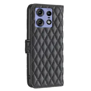 LATTICE Ochranné puzdro pre Motorola Edge 50 Pro čierne