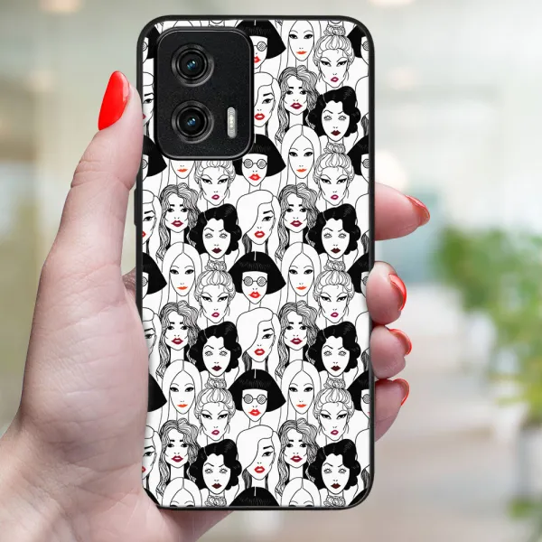 MY ART Ochranný kryt pre Motorola Moto G73 5G LIPSTICK (174)