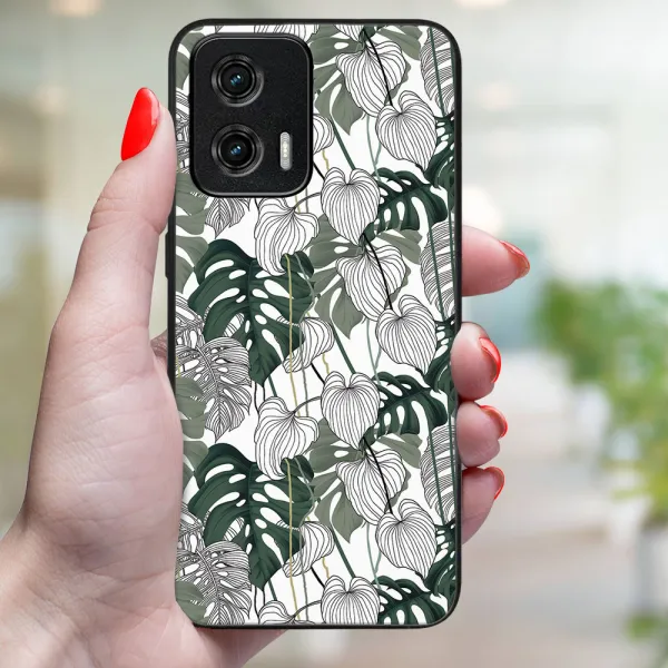 MY ART Ochranný kryt pre Motorola Moto G73 5G LEAF (175)