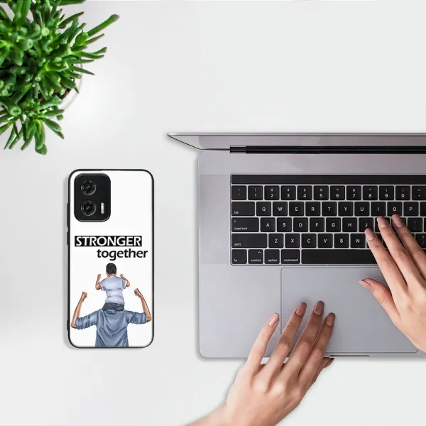 MY ART Ochranný kryt pre Motorola Moto G73 5G DADDY (116)