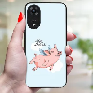 MY ART Ochranný kryt pre Oppo A78 PIG (186)
