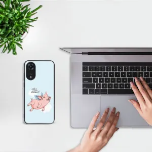 MY ART Ochranný kryt pre Oppo A78 PIG (186)