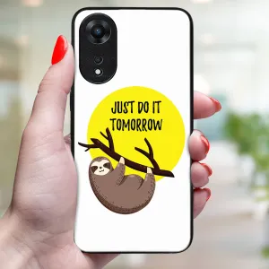 MY ART Ochranný kryt pre Oppo A78 SLOTH (188)