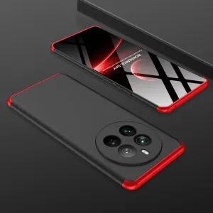 360° Ochranný kryt Realme 12 Pro 5G / 12 Pro+ 5G čierny-červený