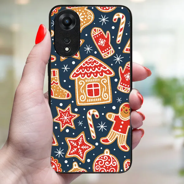 MY ART Kryt s vianočným dizajnom Oppo A78 CHRISTMAS (069)