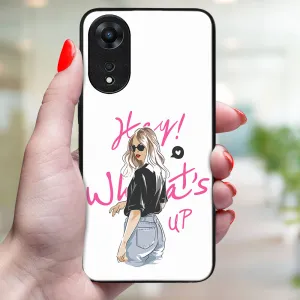 MY ART Ochranný kryt pre Oppo A78 WHATSUP (132)