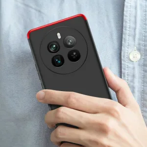 360° Ochranný kryt Realme 12 Pro 5G / 12 Pro+ 5G čierny-červený