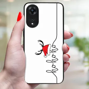 MY ART Kryt s vianočným dizajnom Oppo A78 HOHOHO (073)