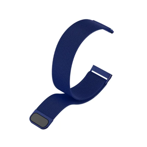 MILANESE Kovový remienok Fitbit Versa 3 / Fitbit Sense modrý