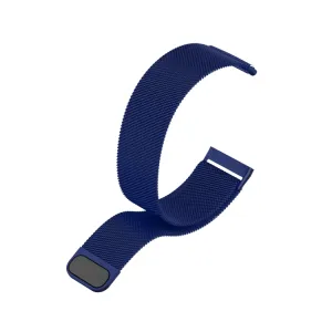 MILANESE Kovový remienok Fitbit Versa 3 / Fitbit Sense modrý