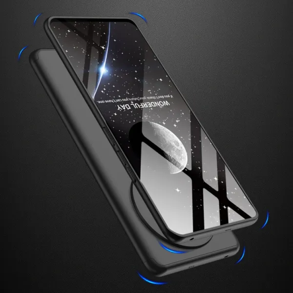 360° Ochranný kryt Realme 12 Pro 5G / 12 Pro+ 5G čierny