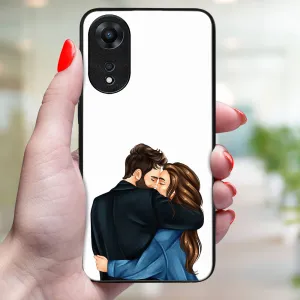 MY ART Ochranný kryt pre Oppo A78 COUPLE (117)