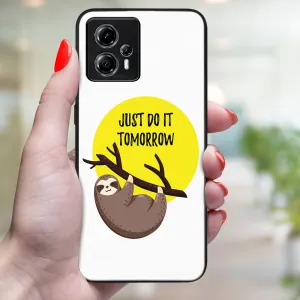MY ART Ochranný kryt pre Motorola Moto G84 5G SLOTH (188)