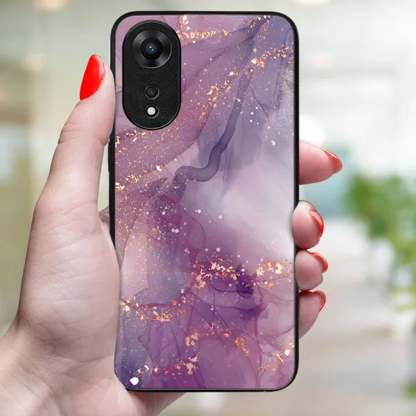 MY ART Ochranný kryt pre Oppo A78 PURPLE (148)
