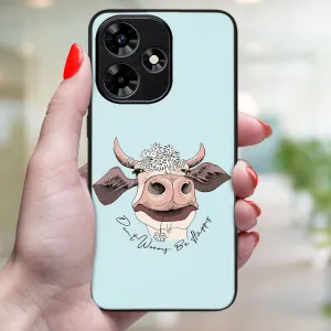 MY ART Ochranný kryt pre Infinix Hot 30 HAPPY COW (181)