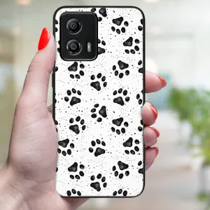 MY ART Ochranný kryt pre Motorola Moto G53 5G PAWS (185)