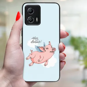 MY ART Ochranný kryt pre Motorola Moto G53 5G PIG (186)