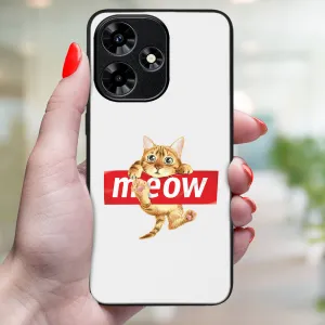 MY ART Ochranný kryt pre Infinix Hot 30  MEOW (183)