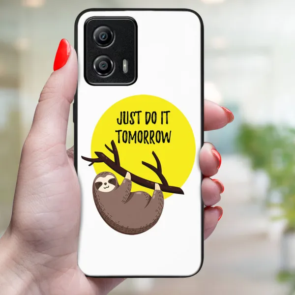 MY ART Ochranný kryt pre Motorola Moto G53 5G SLOTH (188)